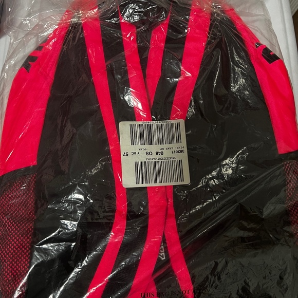 Victoria's Secret PINK Campus Backpack Neon Pink w Side Logo RARE - Picture 3 of 5